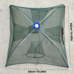 Folding Casting Fishing Net Shrimp Crab Cage