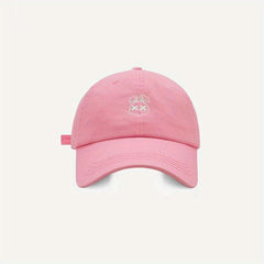 Rabbit Embroidery Baseball Cap Bunny Dad Hat Lightweight Adjustable Golf Sun Hat