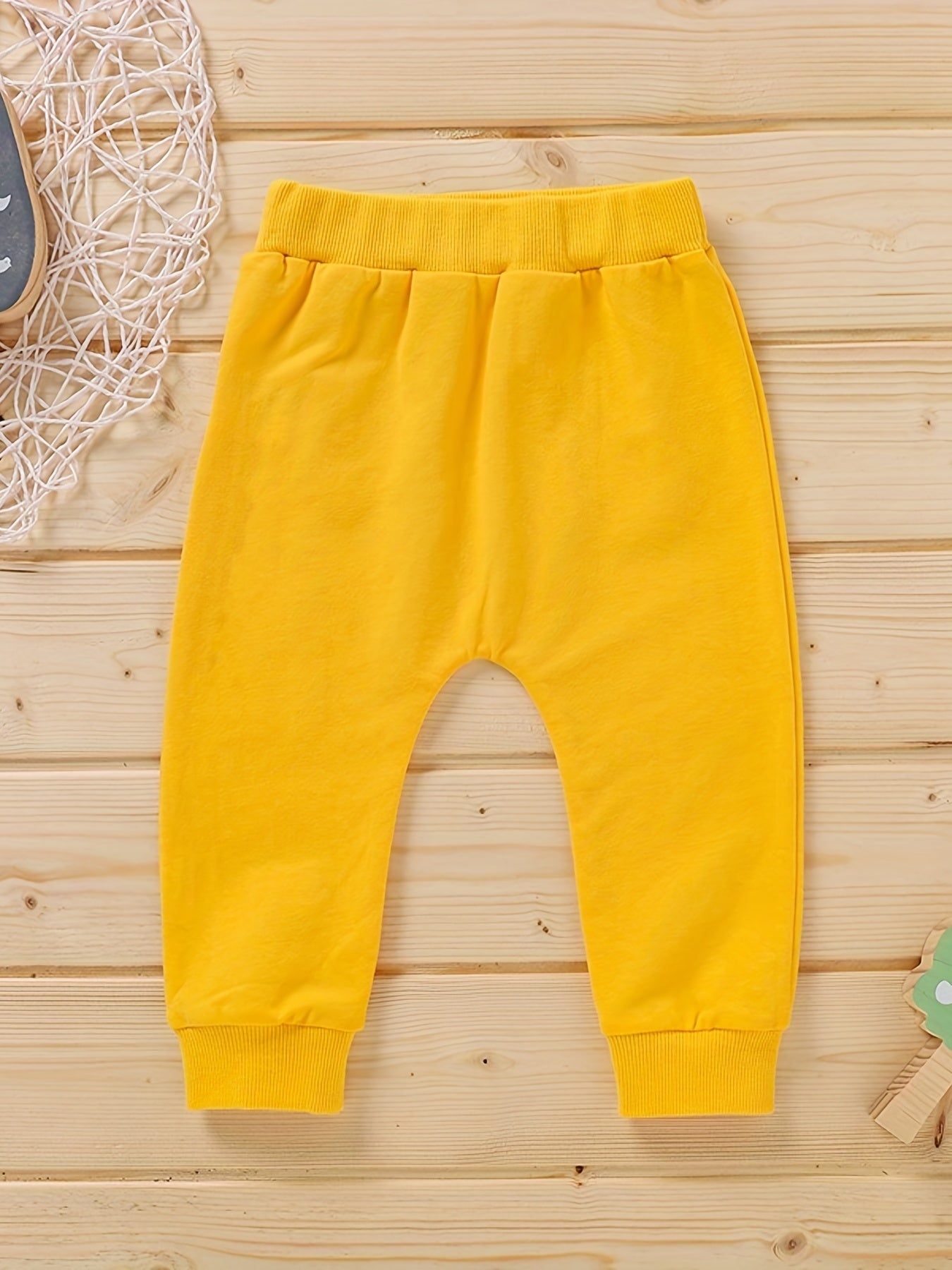 Toddler Elastic Waist Casual Pants