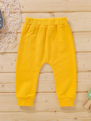 Toddler Elastic Waist Casual Pants