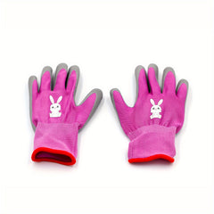 Child Cartoon Gardening Gloves Wear Resistant Safety Protection