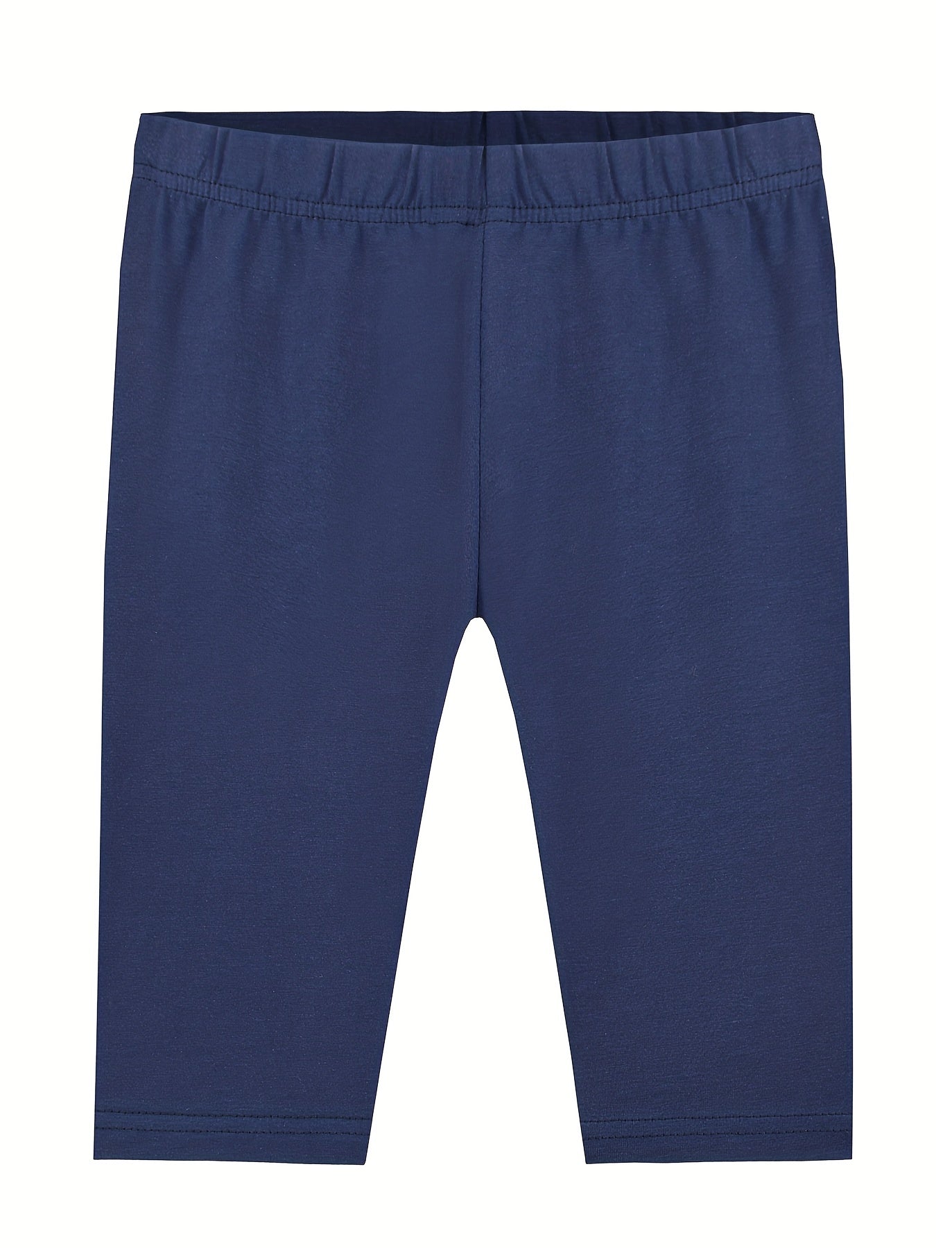 3pcs Girls Casual Elastic Waist Shorts for Summer Spring