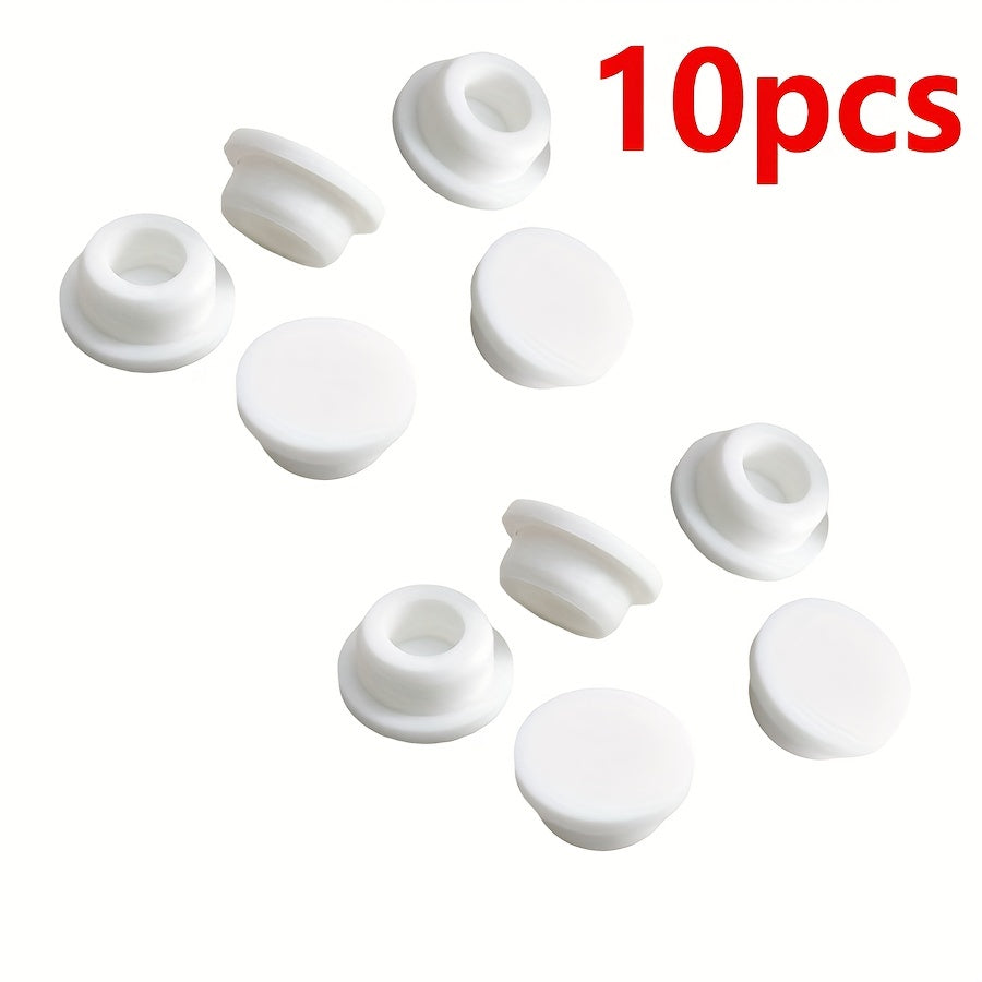 10pcs Overflow Sealing Cover Bathroom Stopper Water Plug for Washbasin