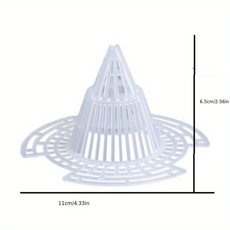 5pcs Flower Pot Hole Mesh Pad DIY Planter Bottom Grid Mat Mesh Hole Screens