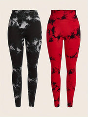 Tie Dye Yoga Pants High Stretch Leggings Women's Activewear