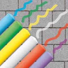 6-Pack Playground Chalk Set