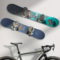 2pcs Snowboard Wall Mount Clip Snowboard Storage Hook