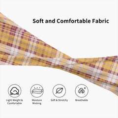 Signature Check Plaid Headband for Sport & Casual Outfits - Thanksgiving