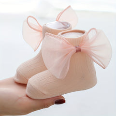 Baby Lace Socks Bow Knot Cotton Blend for Girls