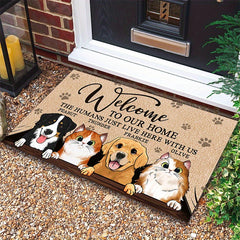 Creative Animal Floor Mat Wear-Resistant Entry Door Mat