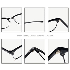 Men's Vintage Half Frame Glasses Holder