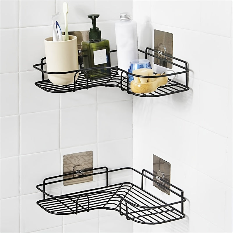 Punch Corner Shelf Bathroom Rack Wall Mounted Storage
