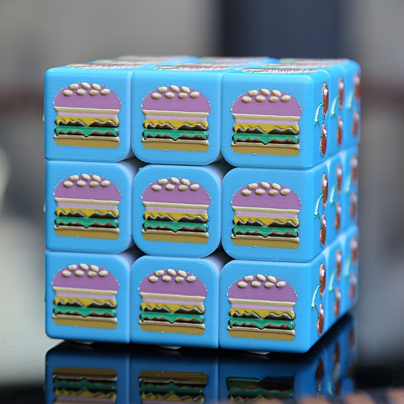 Cube 3D Relief Fruit Pattern Cube Blind 3rd Order Christmas