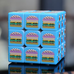 Cube 3D Relief Fruit Pattern Cube Blind 3rd Order Christmas