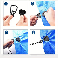 Camping Tent Clip Beach Shade Pergola Drawstring Clip