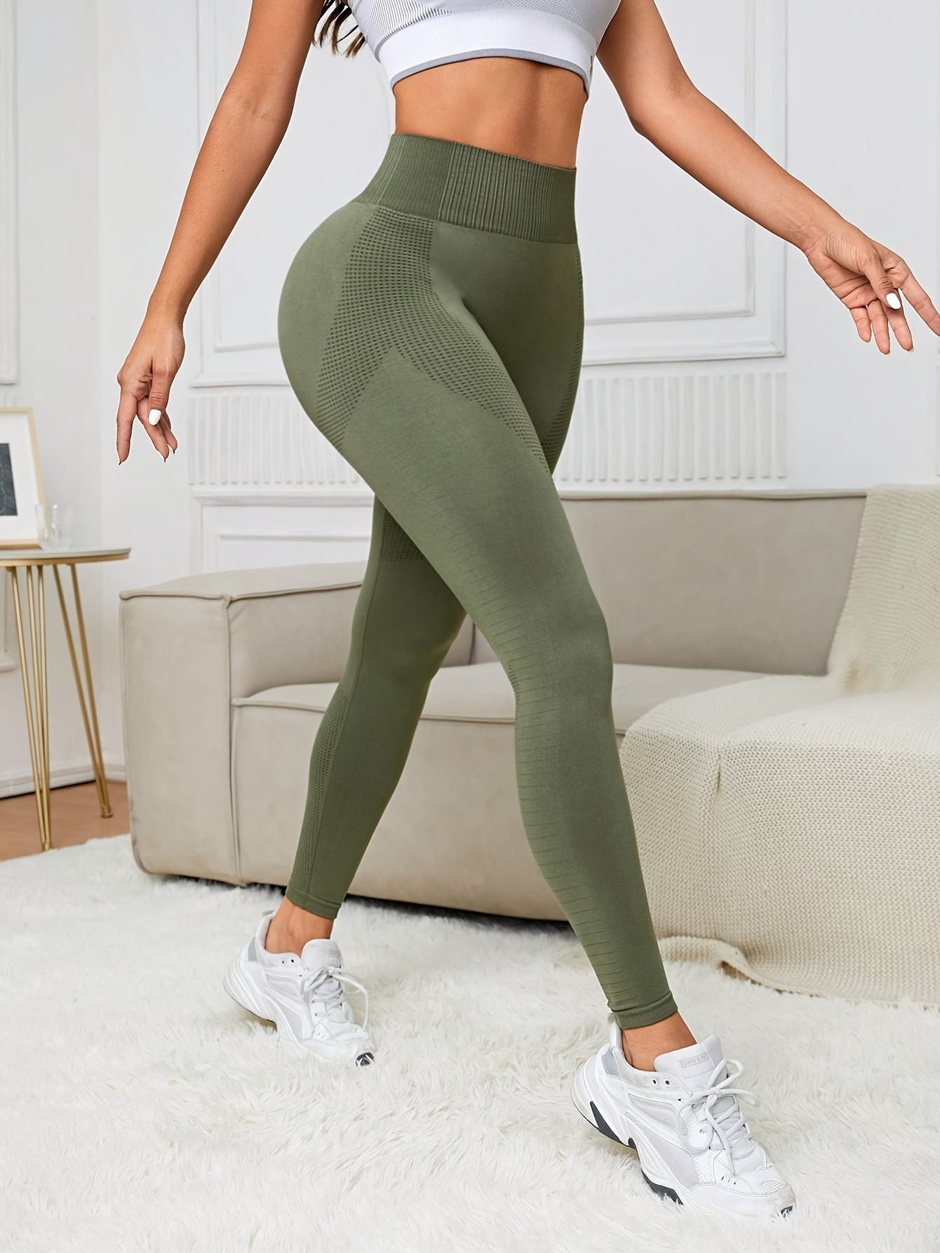High Waist Yoga Pants Stretch Fitness Leggings