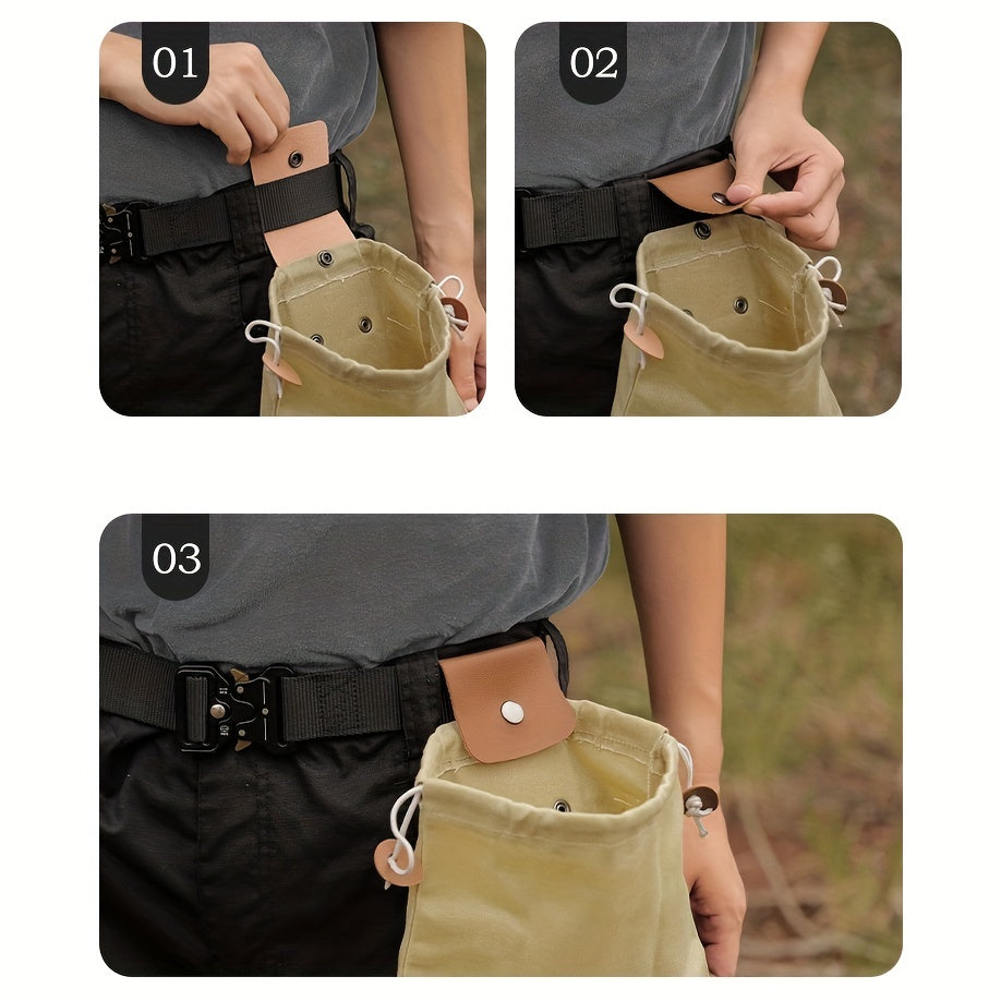 Outdoor Foraging Bag Fruit Picking Waist Hanging Bundle Pockets