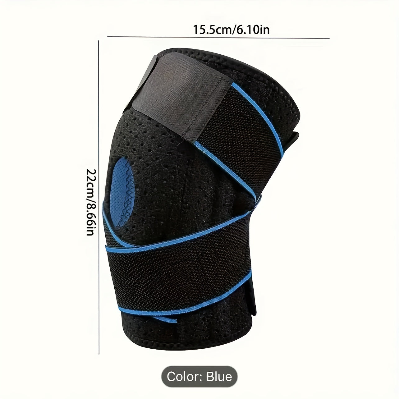 Adjustable Breathable Knee Pads with Gel Pad for Running