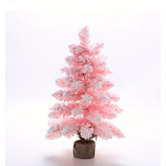 Flocked Small Christmas Tree for Window Decoration