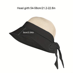 Boho Fisherman Hat Wide Brim Breathable Beach Sun Hats for Women