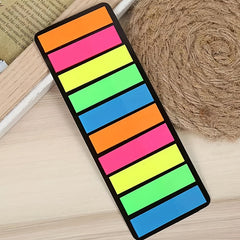 Fluorescent Sticky Memo Pads - Brighten Up Your Notes!