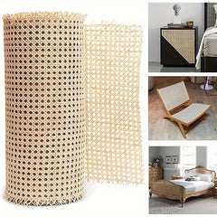 1pc Brown Plastic Anti Vine Sectioning Material 39 100 08cm Rattan Cane Webbing