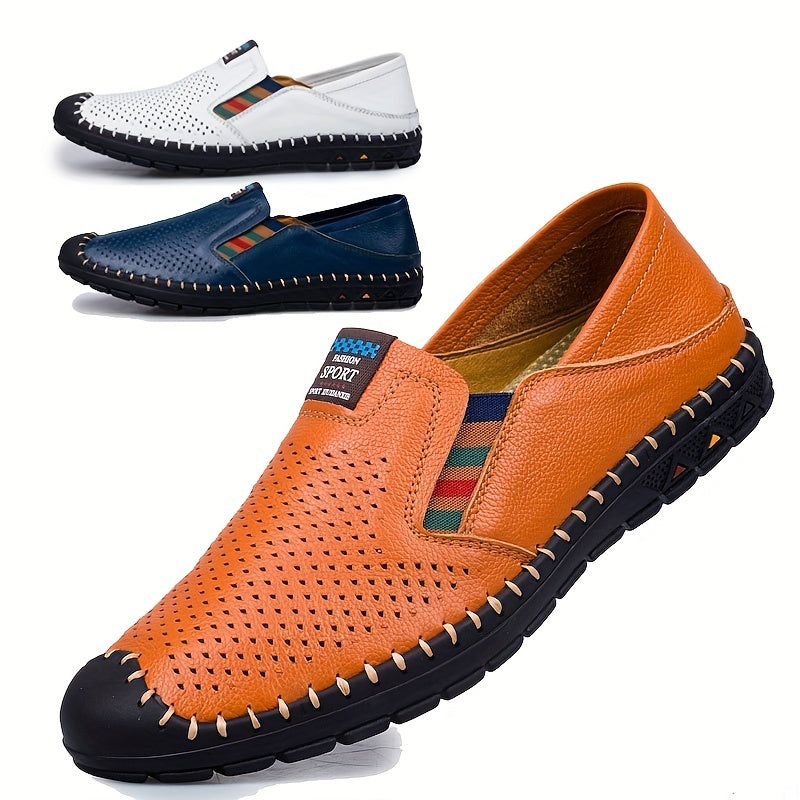 Men's Mesh Slip On Shoes With Draw String