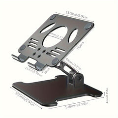 Adjustable Tablet Stand Aluminum Alloy Rotating Bracket