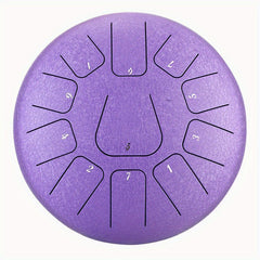 32 Cm 11 Tones Steel Tongue Drum Percussion Instrument with Bag and Mallets