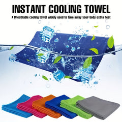Double Layer Cooling Quick Drying Towel for Sports Gym Yoga