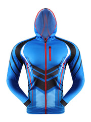 Men's UV Protection Fishing Hoodie Lightweight Sunblock Sport Jacket