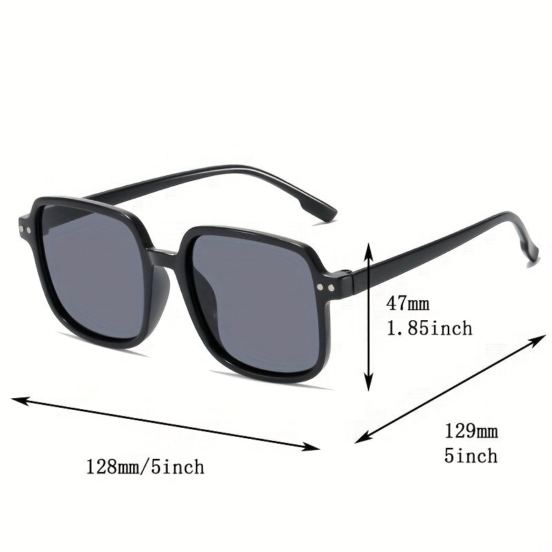 Kids Square Frame Sunglasses for Outdoor Traveling