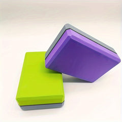 High Density Double Color Non-slip Yoga Brick for Fitness and Stretching
