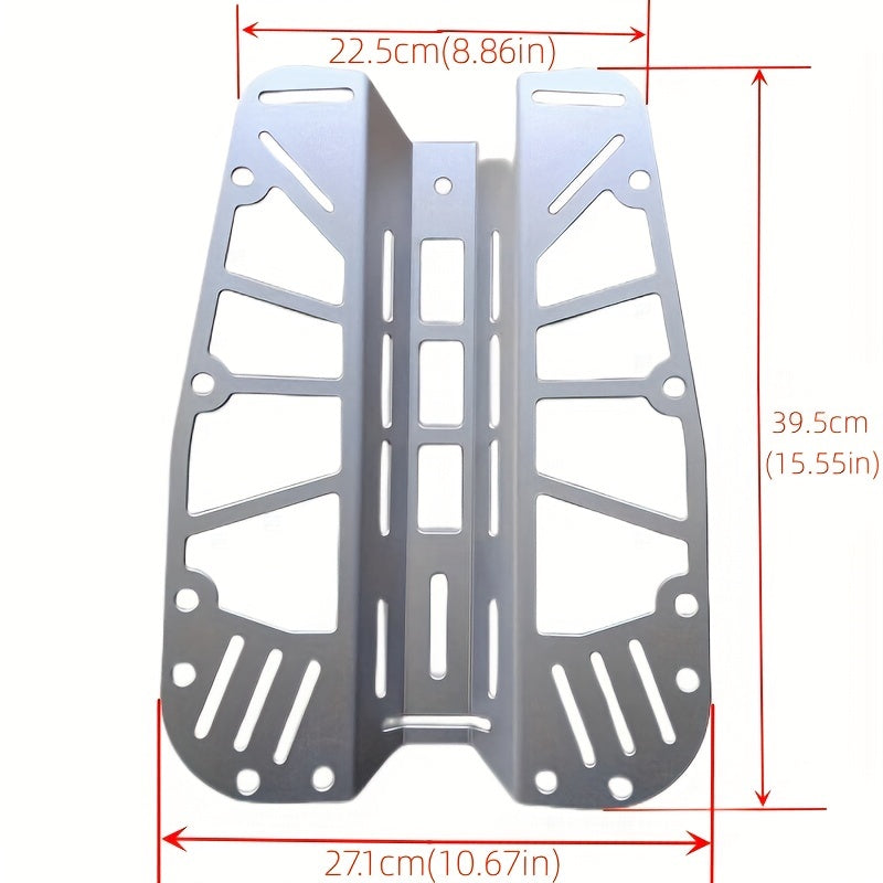 Aluminum Backplate Diving Airbag Bracket