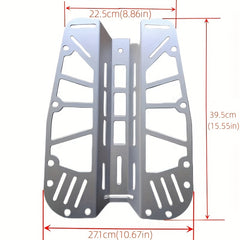 Aluminum Backplate Diving Airbag Bracket
