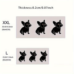 French Bulldog Custom Mouse Pad Anti Slip Rubber