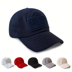 Old Fashioned 3D American Flag Baseball Cap