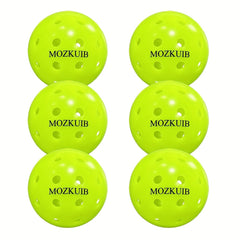 6pcs 40 Hole Seamless Pickleball Set USAPA Approved - Professional Competition