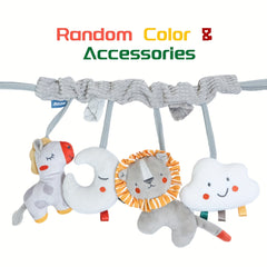 Baby Cartoon Car Pendant Soothing Cloth Toy Gift