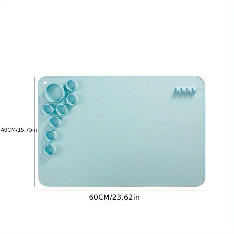 Nonstick Silicone Craft Mat 58x40cm for Painting Clay Resin Casting
