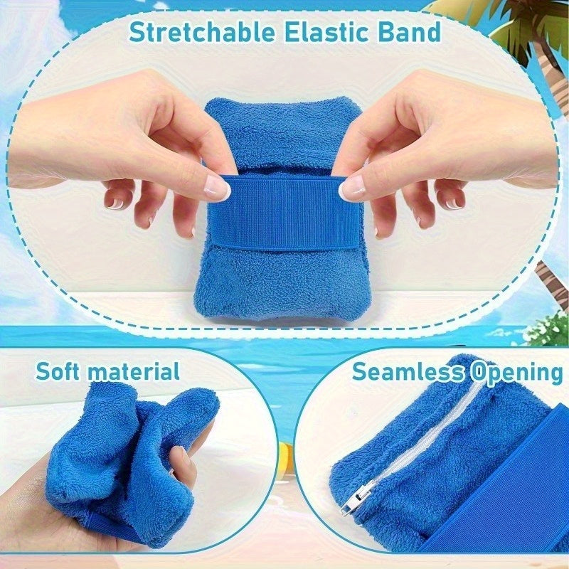 Portable Foot Sand Remover with Exfoliating Bristles