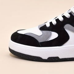 Colorblock Skate Shoes Platform Low Top Sports Shoes