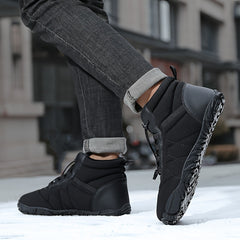 Women's Lace-up Snow Boots with Fleece Lining, Non-slip, Lightweight