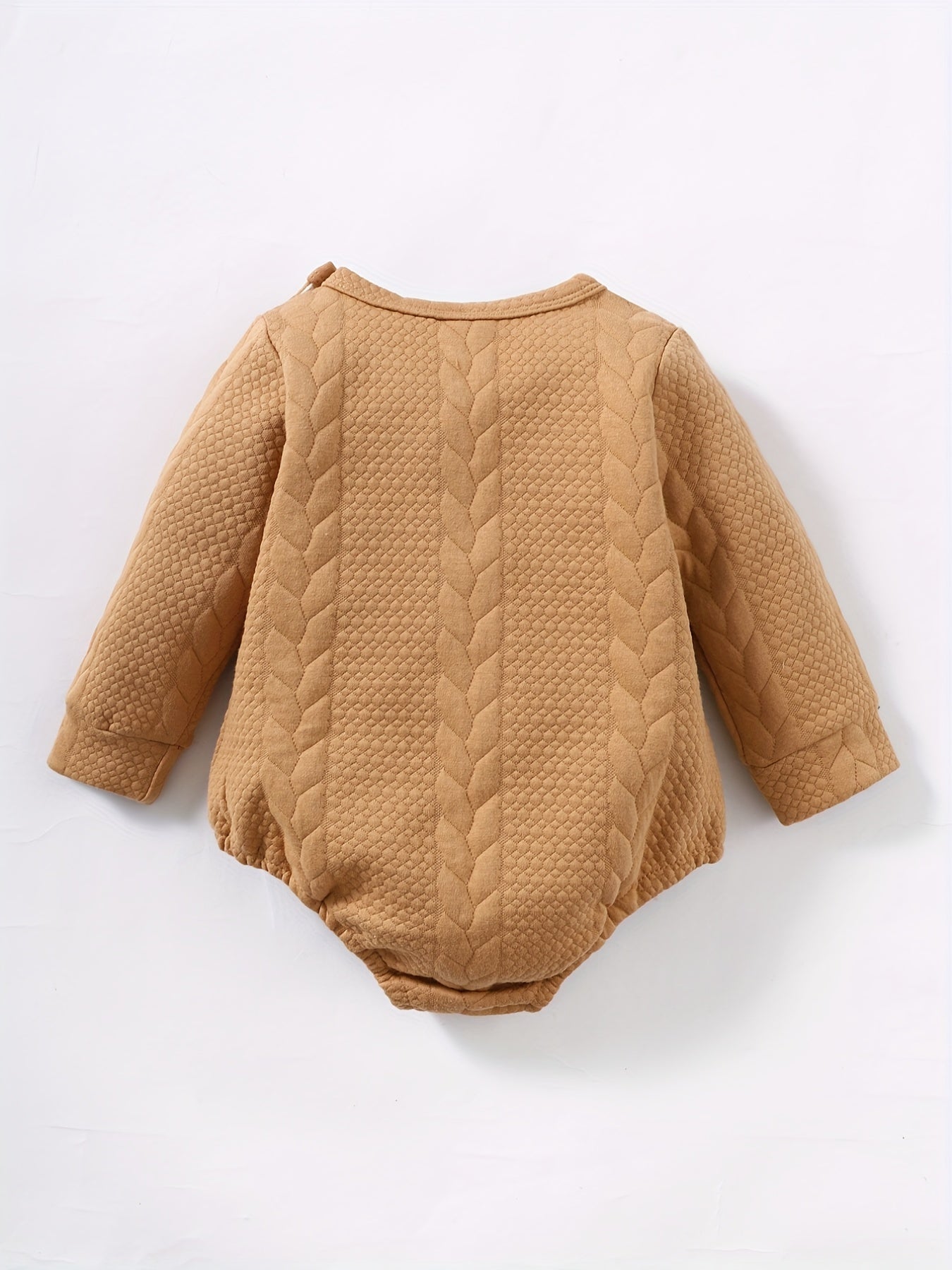 Newborn Baby Boy Knitted Romper