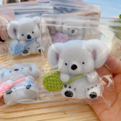 Koala Plush Squeeze Toy Bear Keychain Relaxation Gift
