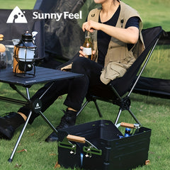 Portable Camping Chair Lightweight Outdoor Fishing Beach BBQ Stool