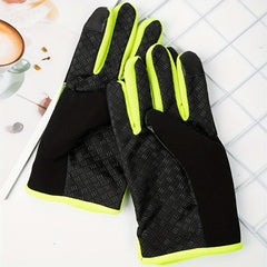 Outdoor Cycling Sports Gloves Touch Screen Full Finger Gloves