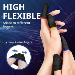 Finger Gloves Game Anti-Slip Sweat Absorbent Touchscreen Thumb Gloves