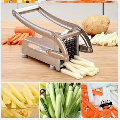 Stainless Steel Fruit & Vegetable Cutter French Fry Potato Slicer Chopper