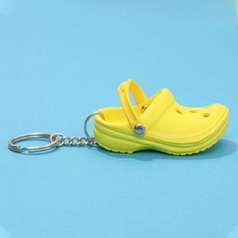 Cartoon Shoe Keychain Colorful Bag Charm Keyring